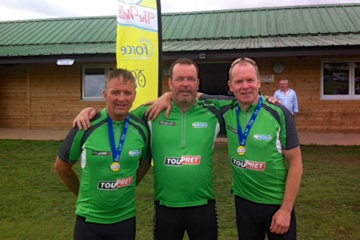 Kev Helps Raise Money