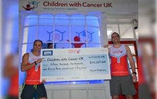 Giant Cheque Presentation to Children with Cancer