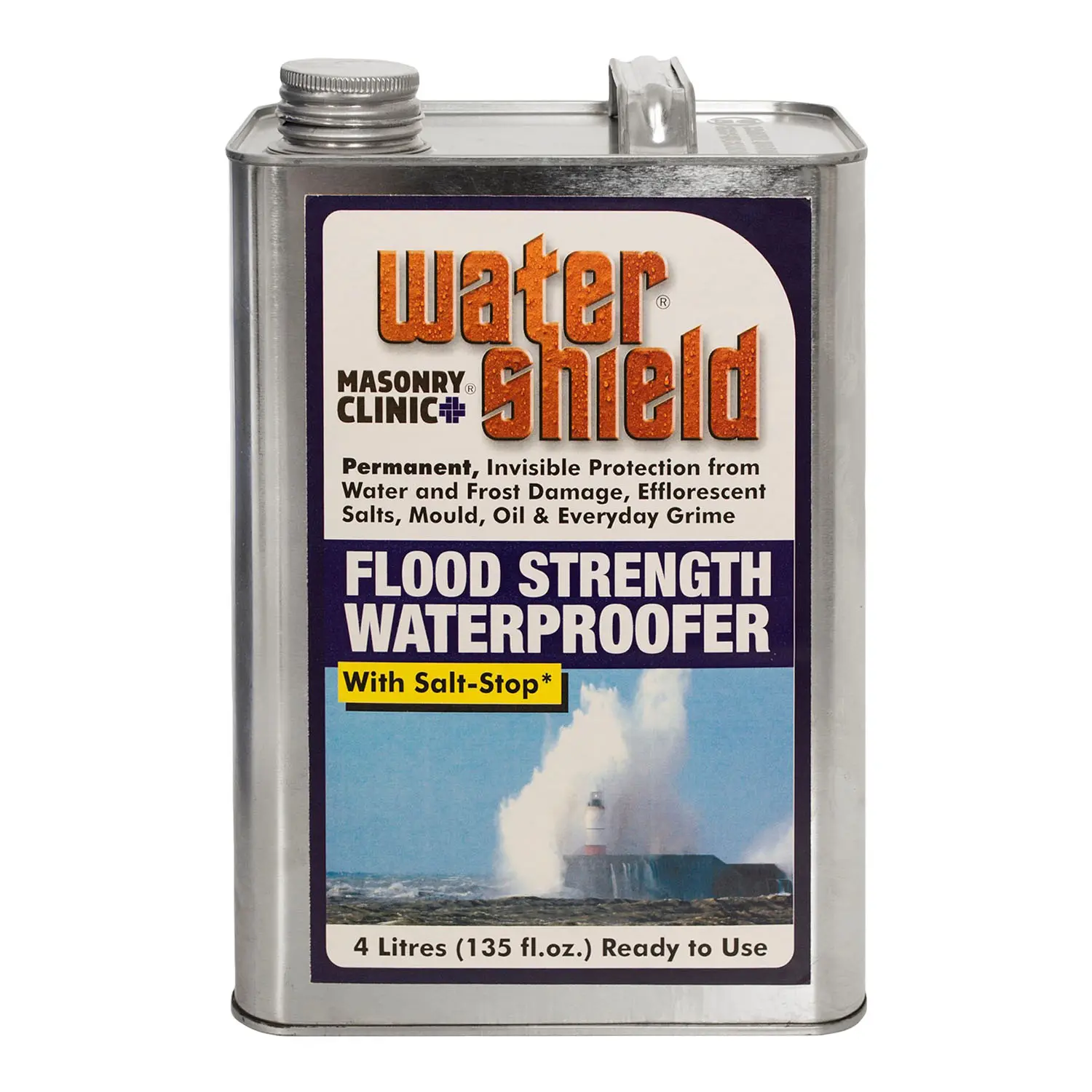 4 litre jerry can of Masonry Clinic Water Shield