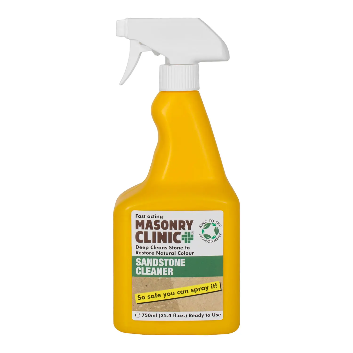 750ml spray bottle of Masonry Clinic Sandstone Cleaner